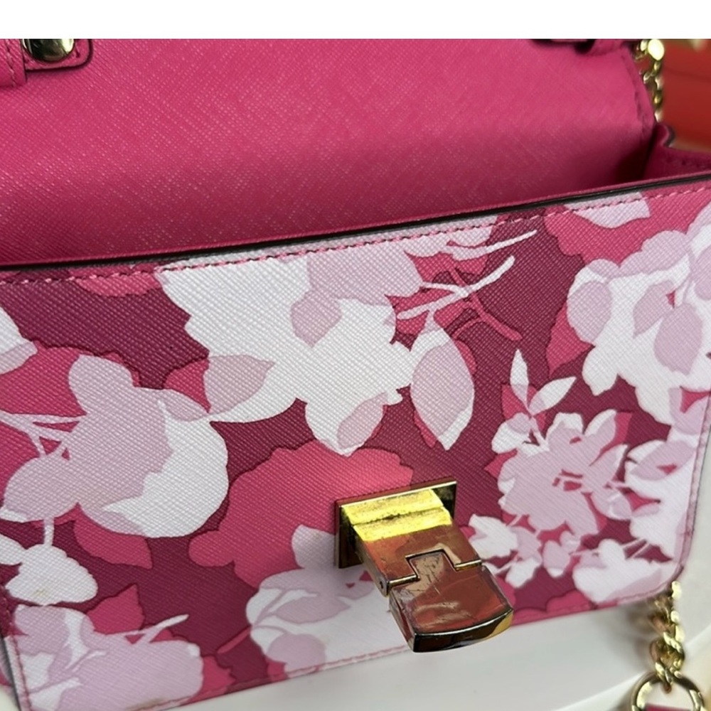 Michael Kors Mini Floral Crossbody - Picture 8 of 8